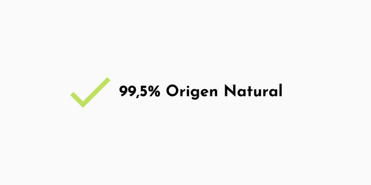 99,5% Origen Natural